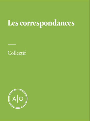 cover image of Les correspondances